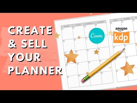how to create a planner to sell
